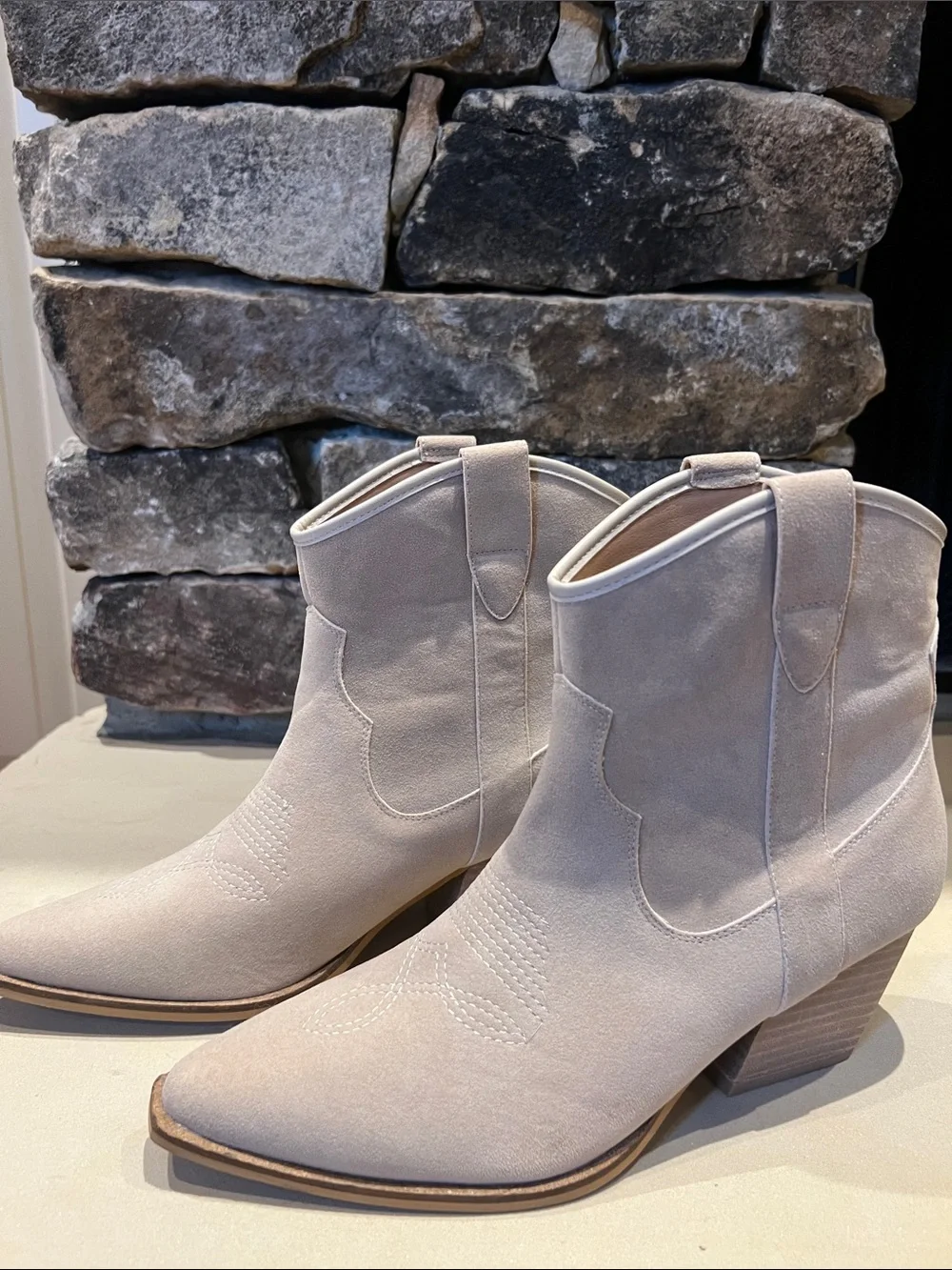 Light Tan Booties